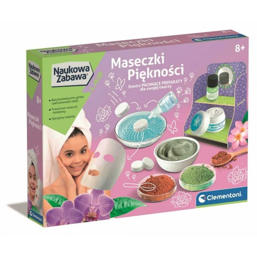 Clementoni Collection naukowy maseczki biłędości