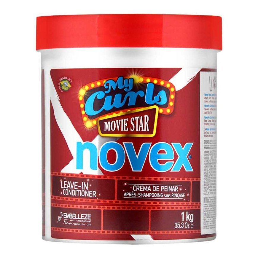 Novex My Curls Movie Star Leave-in - krem do loków, 1kg