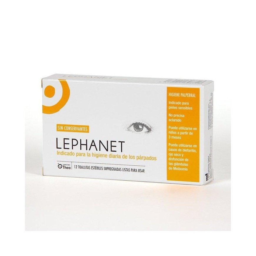 Thea Lephanet 12 Eye Cleansing Wipes