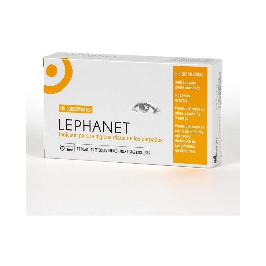 Thea Lephanet 12 Eye Cleansing Wipes – 2