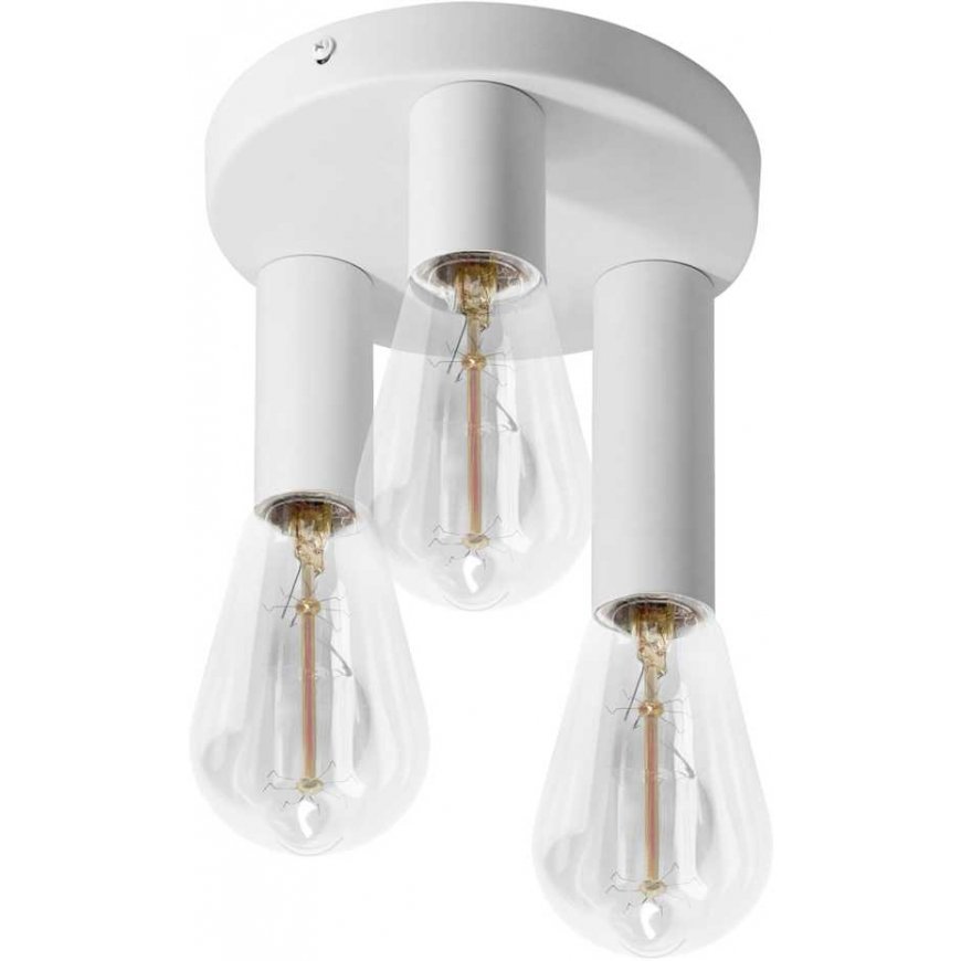 Hanging lamp Orno RIO SP 3, wall and ceiling lamp, E27 max. 3x60W, IP20, white, round – 2