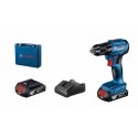 Screwdriver-drill Bosch GSR 185-LI 18 V 2x2.0 Ah battery. Screwdriver-drill Bosch GSR 185-LI 18 V 2x2.0 Ah battery.