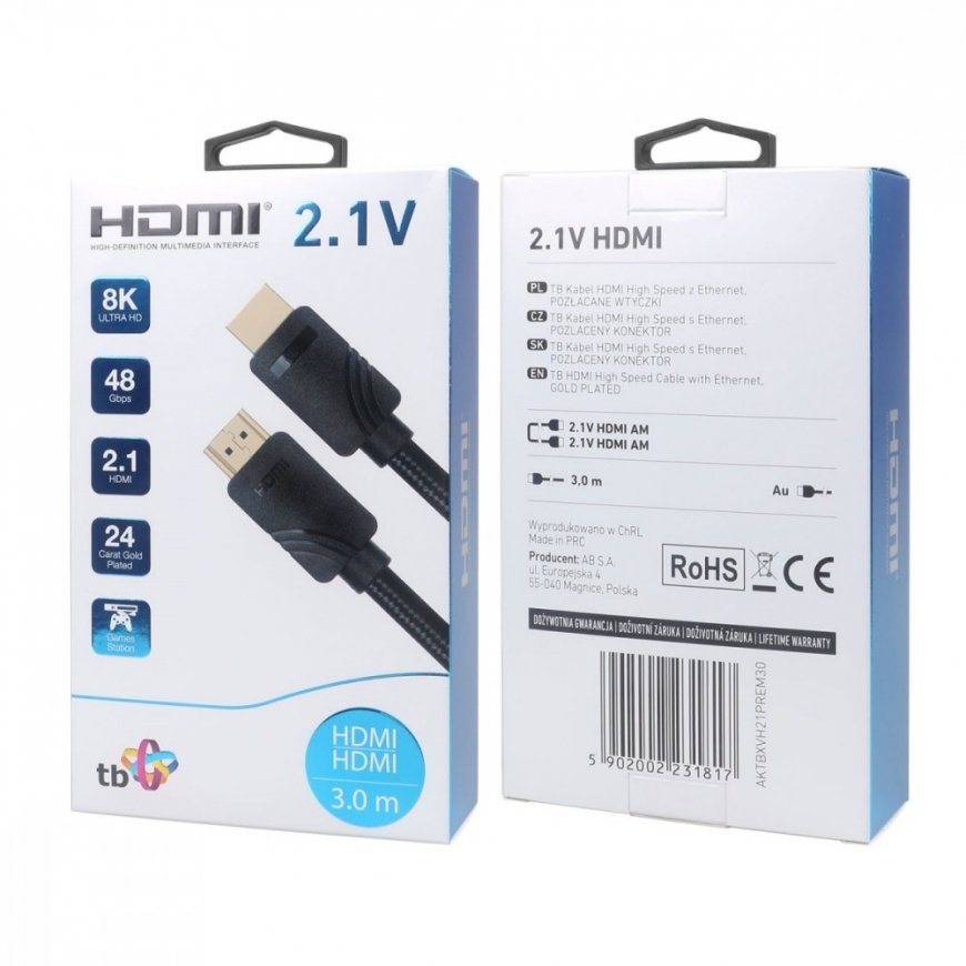 TB Cable HDMI v 2.1