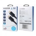 Cable HDMI v 2.1 premium 3 m 8K Black Made for players