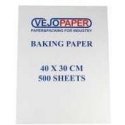 Amber Paper Baking paper, white, siliconized, 41 gsm, 30 x 40 cm, 500 sheets