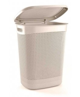 Ucsan Laundry box DROP 52 l, cream, 45x37x57 cm
