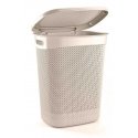 Ucsan Laundry box DROP 52 l, cream, 45x37x57 cm Ucsan Laundry box DROP 52 l, cream, 45x37x57 cm