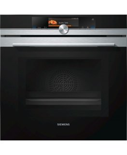 Siemens HN678G4S1 krāsns 67 L A Melns, Nerūsējošs tērauds