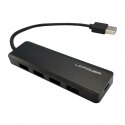 LC-Power LC-HUB-U3-4-V2 sąsajos šakotuvas USB 3.2 Gen 1 (3.1 Gen 1) Type-A 5 Mbit/ai Juoda LC-Power LC-HUB-U3-4-V2 sąsajos šakotuvas USB 3.2 Gen 1 (3.1 Gen 1) Type-A 5 Mbit/ai Juoda