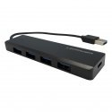 LC-Power LC-HUB-U3-4-V2 хаб-разветвитель USB 3.2 Gen 1 (3.1 Gen 1) Type-A 5 Мбит/с Черный LC-Power LC-HUB-U3-4-V2 хаб-разветвитель USB 3.2 Gen 1 (3.1 Gen 1) Type-A 5 Мбит/с Черный