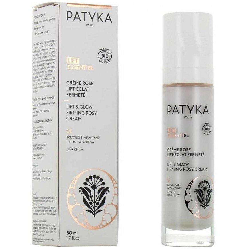 Patyka Lift Essentiel Cr Rose stangrinantis veido kremas 50ml