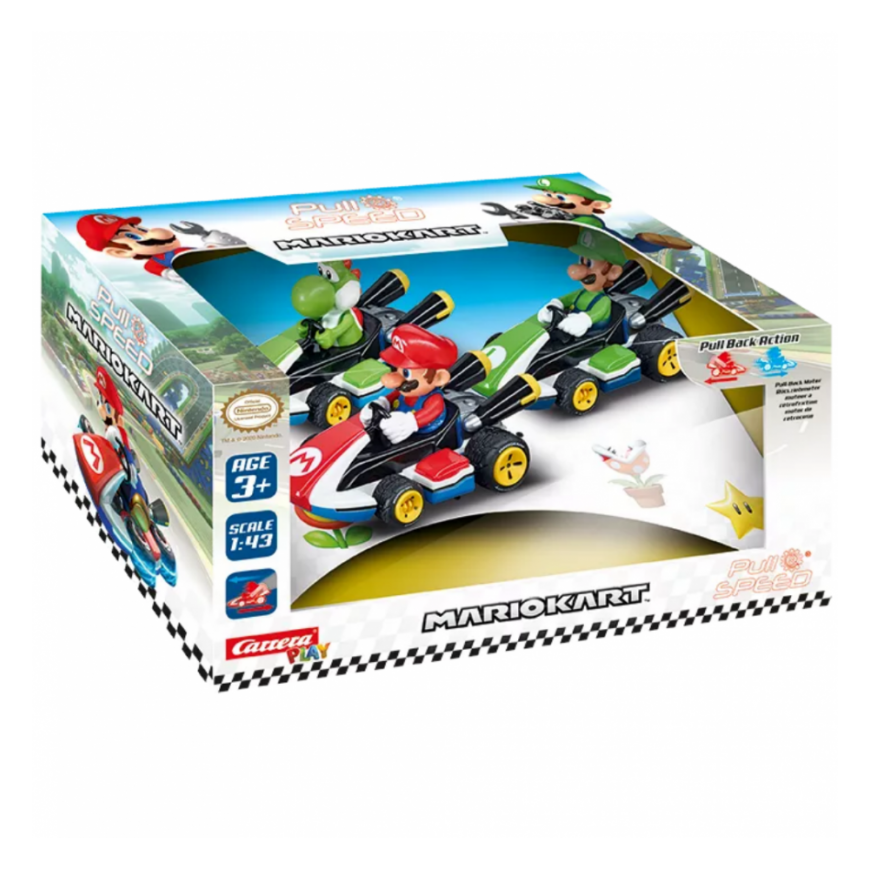 Vehicles Mario Kart pull back 3pack – 2