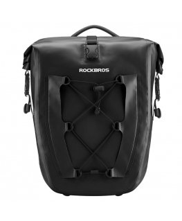 Rockbros 30140022001 waterproof bicycle bag for trunk - black