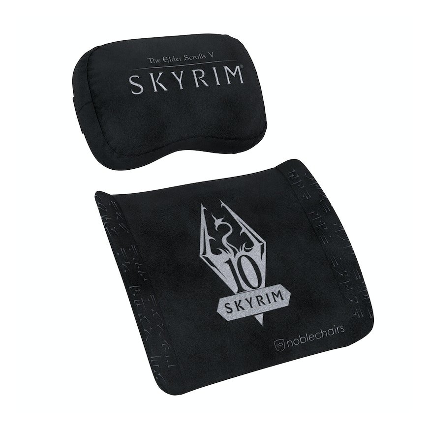 noblechairs Skyrim Niskatyyny/lannetyyny musta 2 kpl – 2