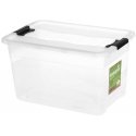 Keeeper Cornelia storage box clear 52 L box 1/2 Keeeper Cornelia storage box clear 52 L box 1/2