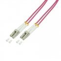 LogiLink 10m, LC - LC InfiniBand un optiskās šķiedras kabelis Violets LogiLink 10m, LC - LC InfiniBand un optiskās šķiedras kabelis Violets