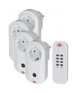 Brennenstuhl 1507050 power plug adapter White