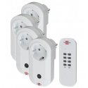 Brennenstuhl 1507050 elektriskās kontaktdakšas adapters Balts Brennenstuhl 1507050 elektriskās kontaktdakšas adapters Balts