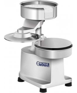 Royal Catering Hand press for burgers, burgers, dia. 15cm + 500 paper discs