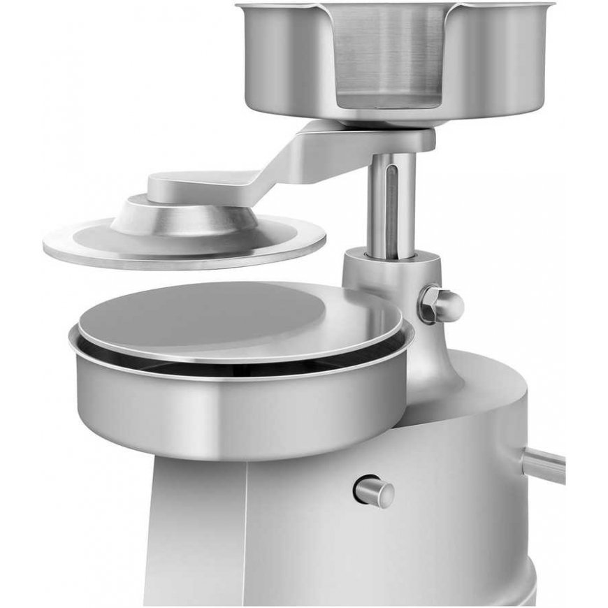 Royal Catering Hand press for burgers, burgers, dia. 15cm + 500 paper discs – 4