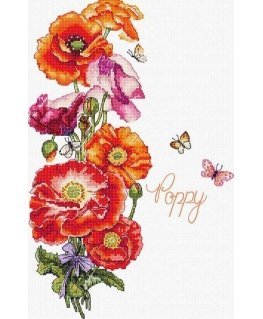 luca S Poppies 35x22 cm SLETIL8075