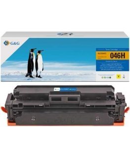 G&G compatible toner with Canon 046HY, NT-PC046XY, Yellow, 5000s, high capacity