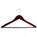 Clothes rack, wooden, dark