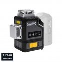 Lazerinis nivelyras GRUNDER LY360G, 3X3D, 18 V, žalias Lazerinis nivelyras GRUNDER LY360G, 3X3D, 18 V, žalias