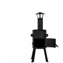 Kazan Mangal Stove with chimney for 8L boiler (2 mm steel, 300 mm diameter) Kazan Mangal Stove with chimney for 8L boiler (2 mm steel, 300 mm diameter)