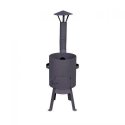 Kazan Mangal Stove with chimney for 8L boiler (2 mm steel, 300 mm diameter) Kazan Mangal Stove with chimney for 8L boiler (2 mm steel, 300 mm diameter)