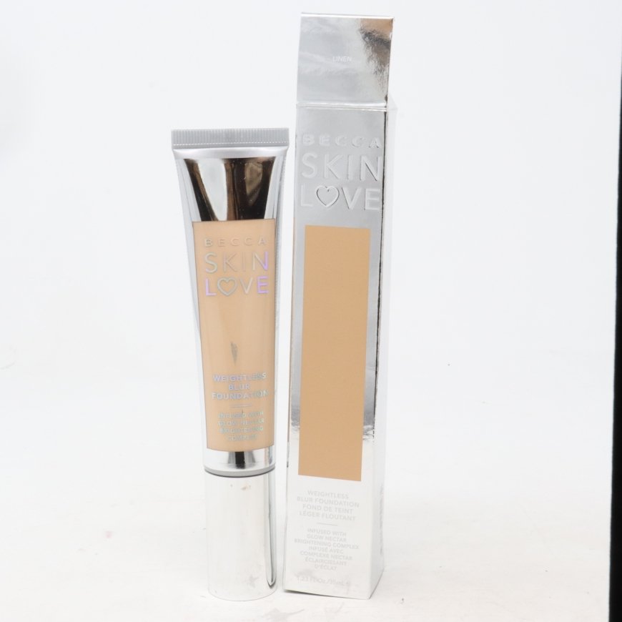 Becca Becca, Skin Love, Dimetikonas, Drėkinamasis, Skystas makiažo pagrindas, Linas, 35 ml Moterims