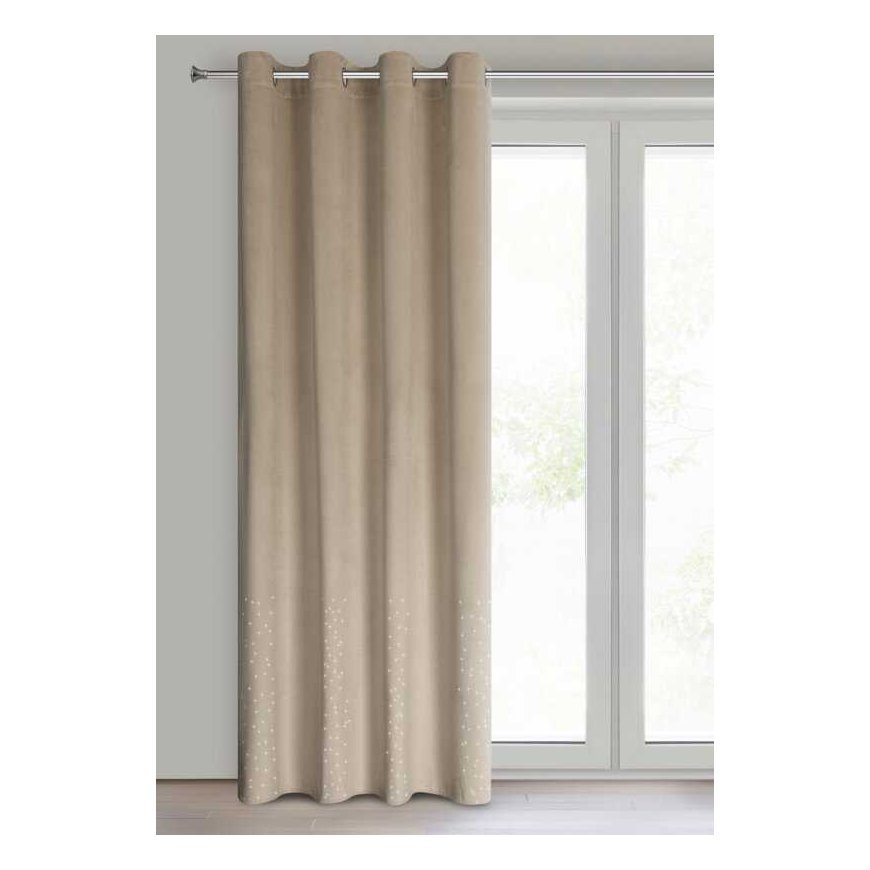 Euro curtains ZAS/ARIADNA/BEIGE 140X250 TRANSPARENT – 2