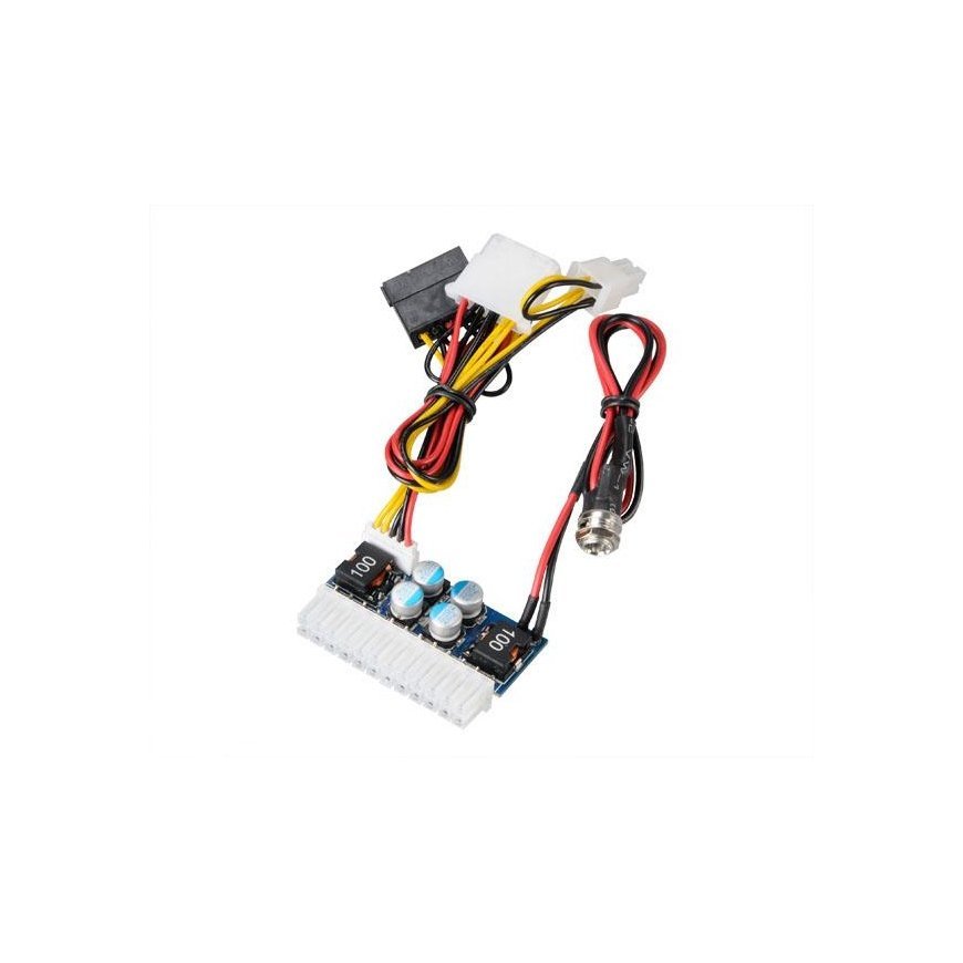 Akasa AK-PE080-03 адаптер питания / инвертор Для помещений 80 W Черный, Синий, Красный, Белый, Желты – 5