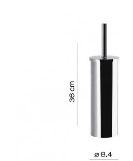 Toilet brush GEDY MAINE 7833 13, chrome color