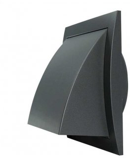 External ventilation grill EUROPLAST ND10FVA, anthracite