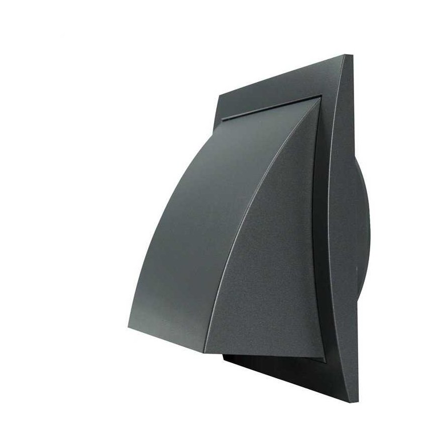 Išorinės ventiliacijos grotelės EUROPLAST ND10FVA, antracito