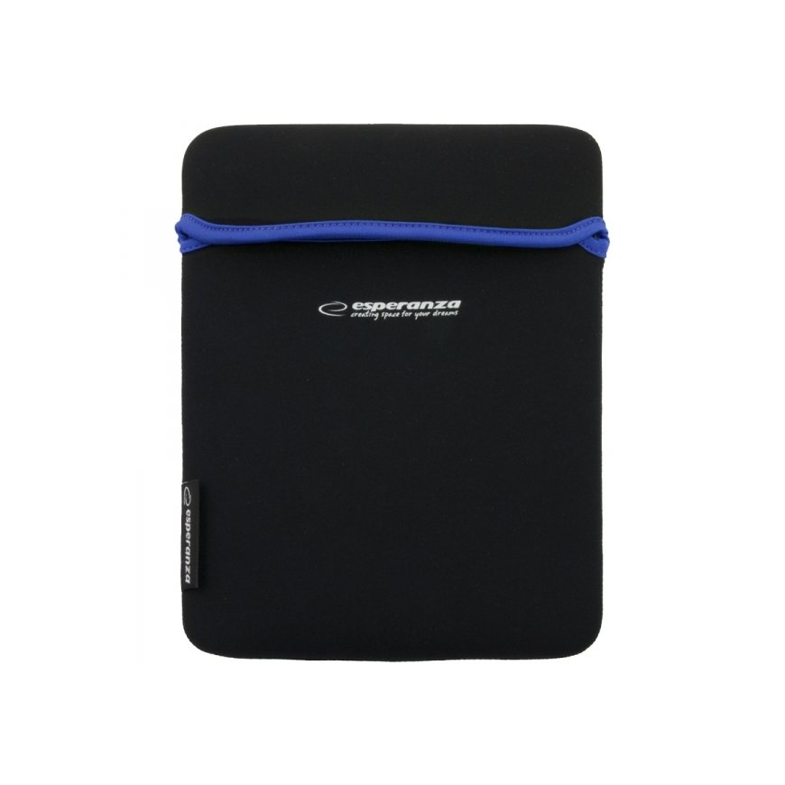 Esperanza ET172B tablet case 24.6 cm (9.7") Pouch case Black, Blue