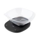 JATA HBAL1709 kitchen scale Black Countertop Rectangle Electronic kitchen scale JATA HBAL1709 kitchen scale Black Countertop Rectangle Electronic kitchen scale