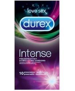 Durex Intense 10 tk Sooneline ja punktidega