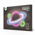 Forever Light Neon PLEXI LED PLANET multicolor FPNE05X Šviečianti figūrėlė Forever Light Neon PLEXI LED PLANET multicolor FPNE05X Šviečianti figūrėlė