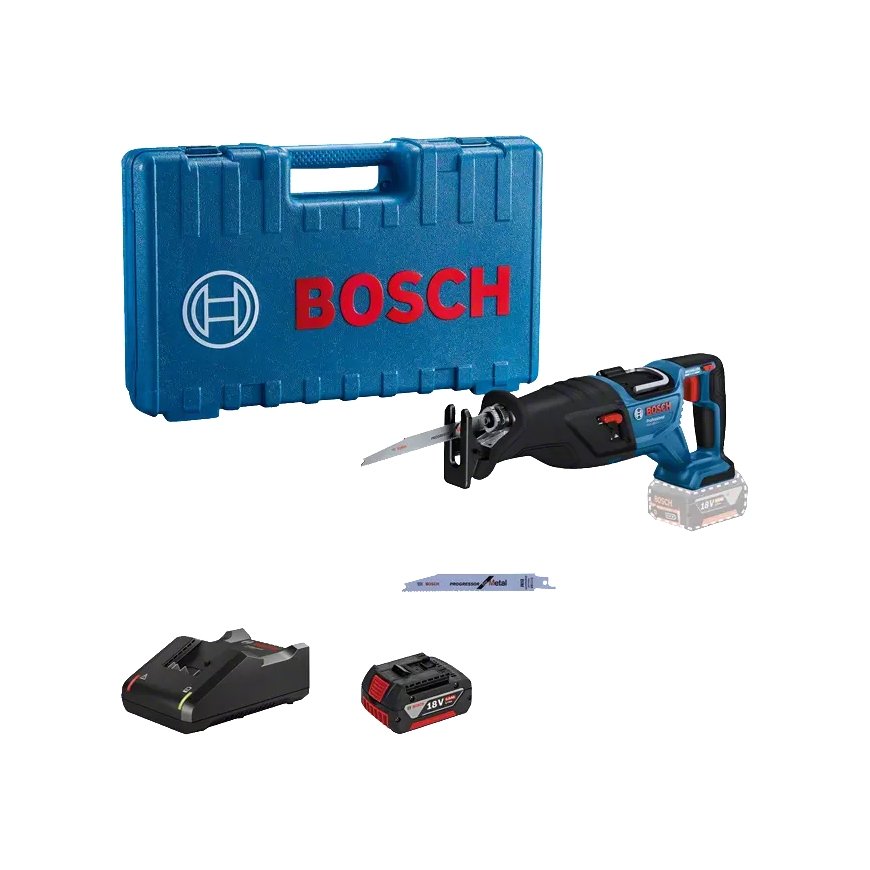 Bosch GSA 185-LI 2900 spm Juoda, Mėlyna – 2