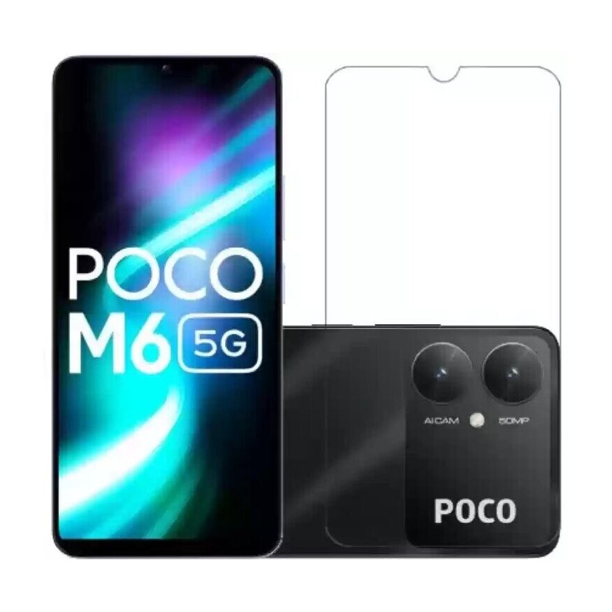 Fusion Tempered Glass Screen Protector Xiaomi Poco M6 5G