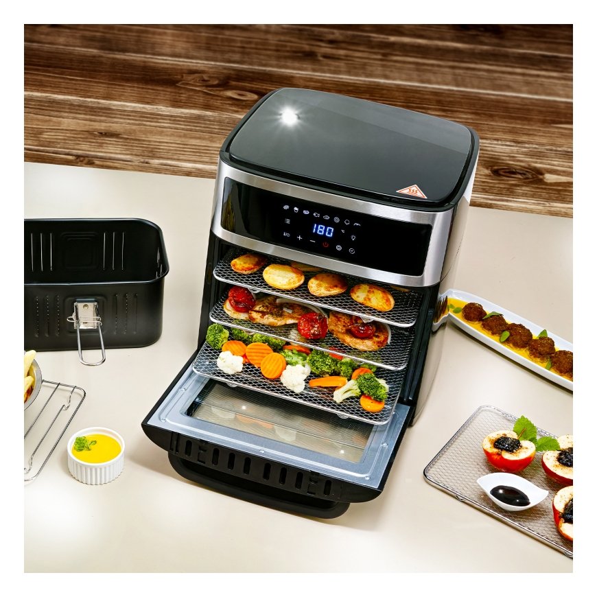 First Austria FA-5053-5 fryer Single 13 L Stand-alone 1700 W Hot air fryer Black – 3