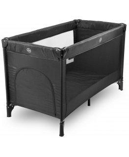 Milla & Måns Premium travel cot, black