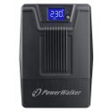 PowerWalker VI 800 SCL FR puhvertoiteallikas (UPS) Liini-interaktiivne 0,8 kVA 480 W 2 vahelduvvoolu PowerWalker VI 800 SCL FR puhvertoiteallikas (UPS) Liini-interaktiivne 0,8 kVA 480 W 2 vahelduvvoolu