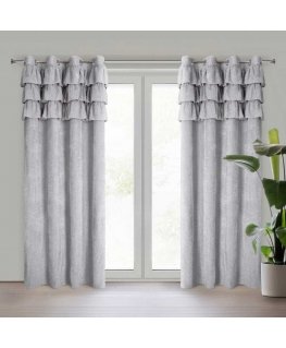 Euro curtains ZAS/AGIS/2/SRE 140X250 TRANSPARENT
