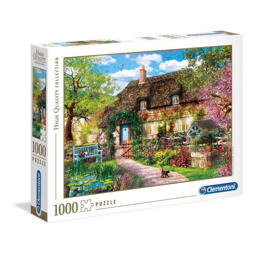 Clementoni The Old Cottage Kuviopalapeli 1000 kpl Maisema
