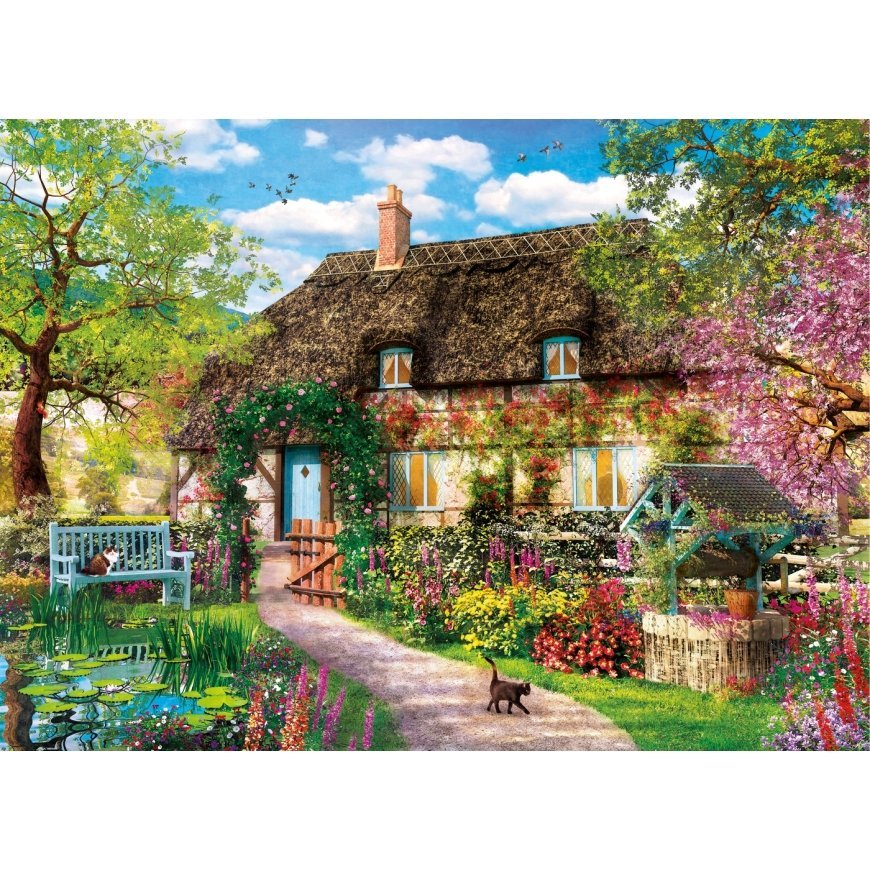 Clementoni The Old Cottage Kuviopalapeli 1000 kpl Maisema – 2