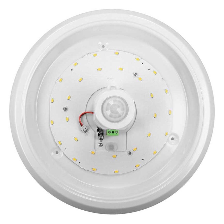 Orno ZONDA LED 16W, lubos su judesio jutikliu, 1100lm, IP20, 4000K, opalinis polikarbonatas, baltas – 4
