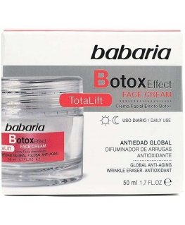 "Babaria Botox Effect" face cream "Facial Totalift" 50ml